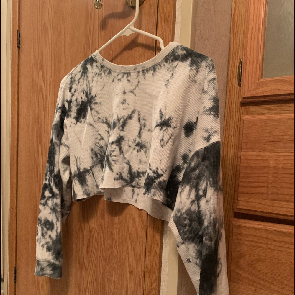 Lelis long sleeve crop top